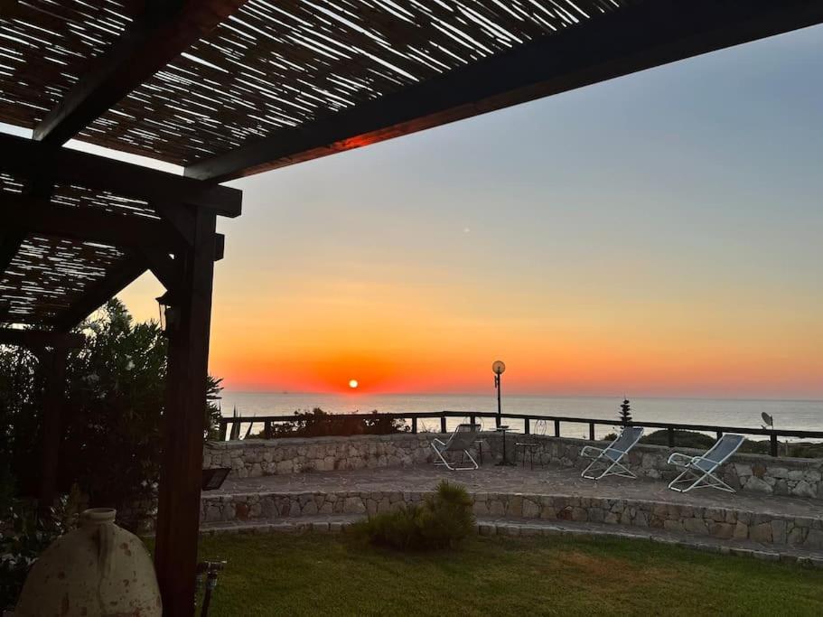 Villa Sebastian- Incomparabile Vista Sul Mare Plemmirio Dış mekan fotoğraf