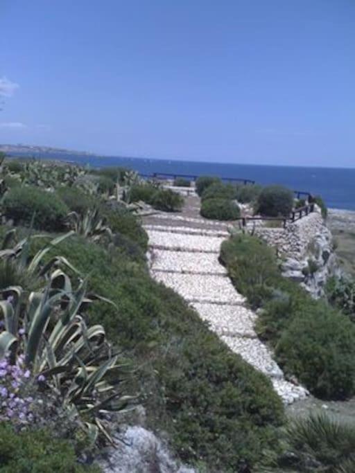Villa Sebastian- Incomparabile Vista Sul Mare Plemmirio Dış mekan fotoğraf